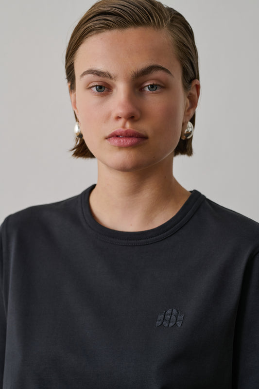 Tee-Shirt Eileen - Dark Navy - Coton - Femme