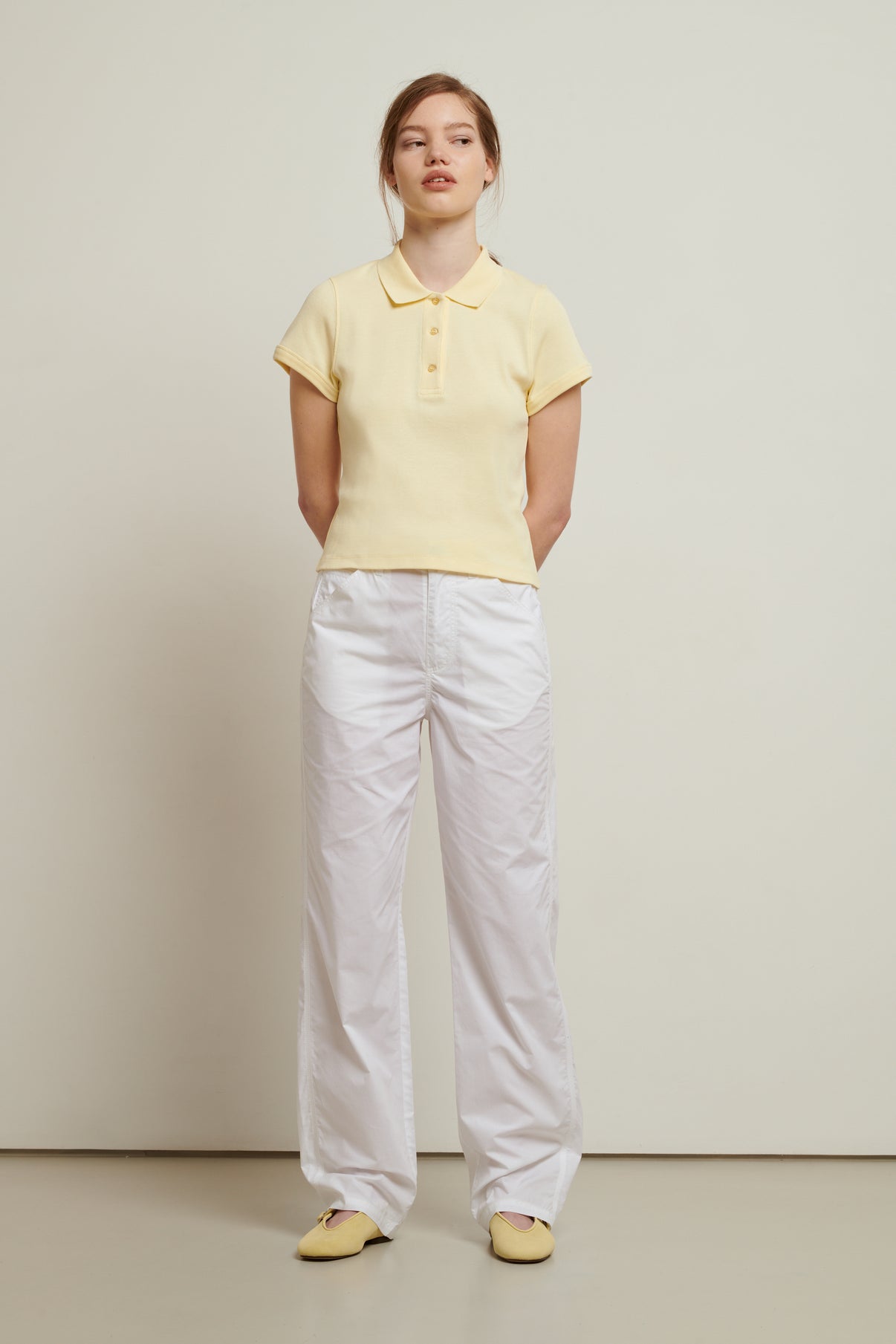 PANTALON NAPOLEON BLANC vue 1