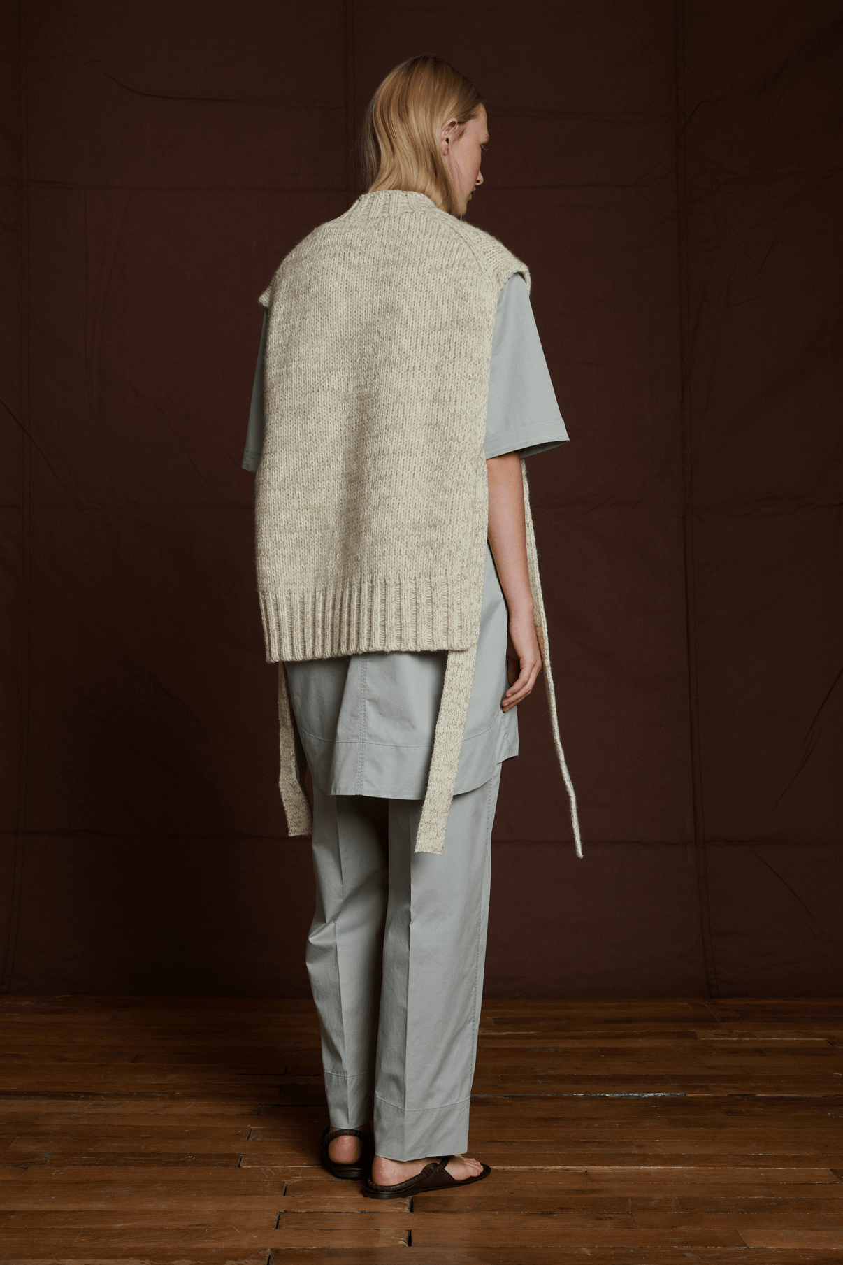 Pull Amani - Écru - Femme vue 5