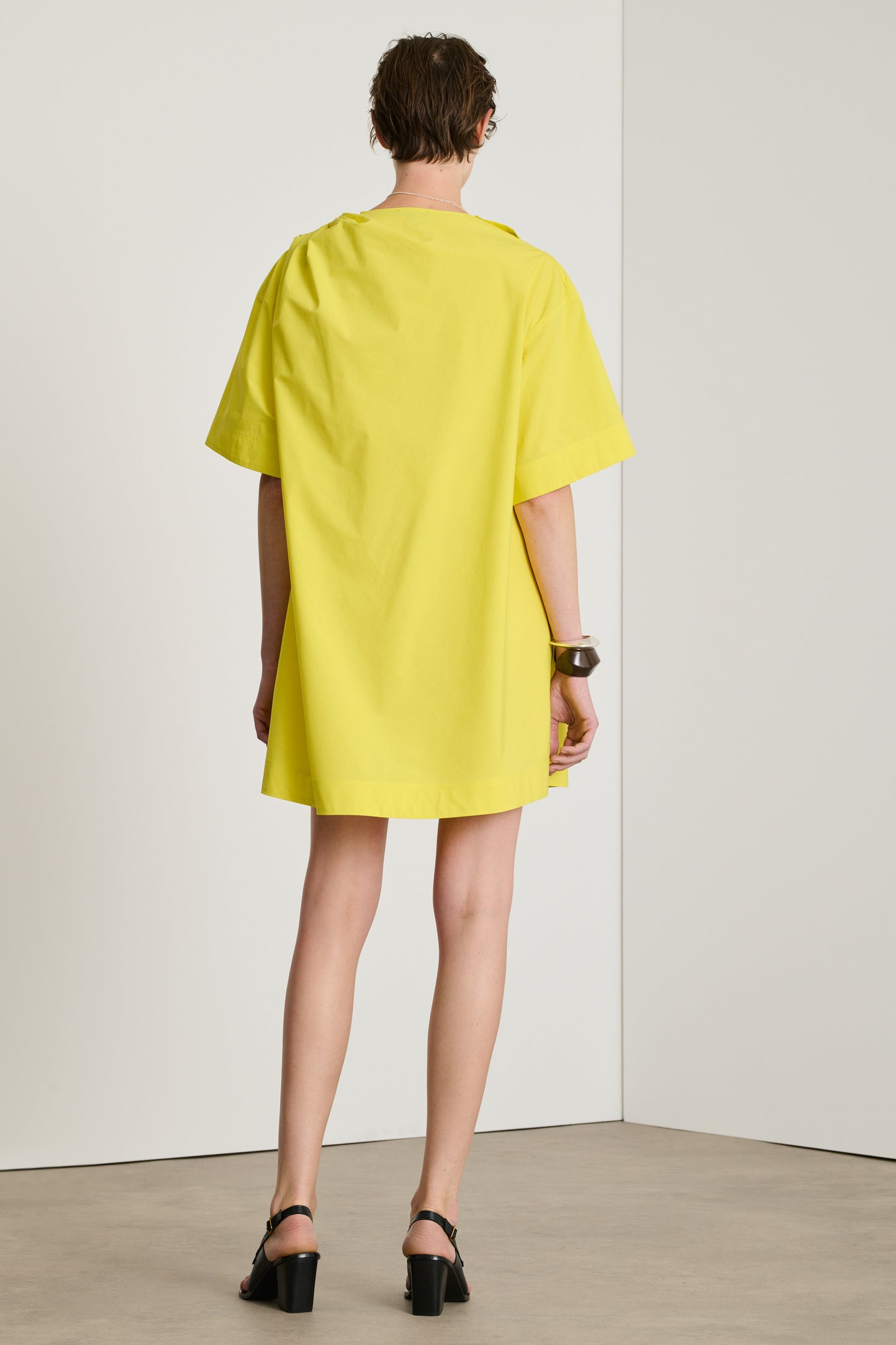 Robe Delight - Jaune Citron - Coton - Femme