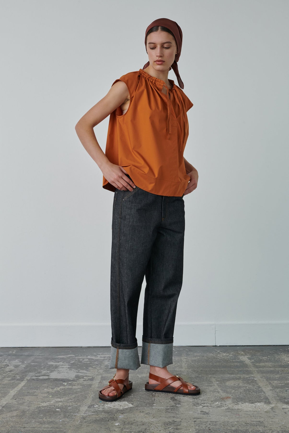 TANGER ORANGE SHIRT vue 1