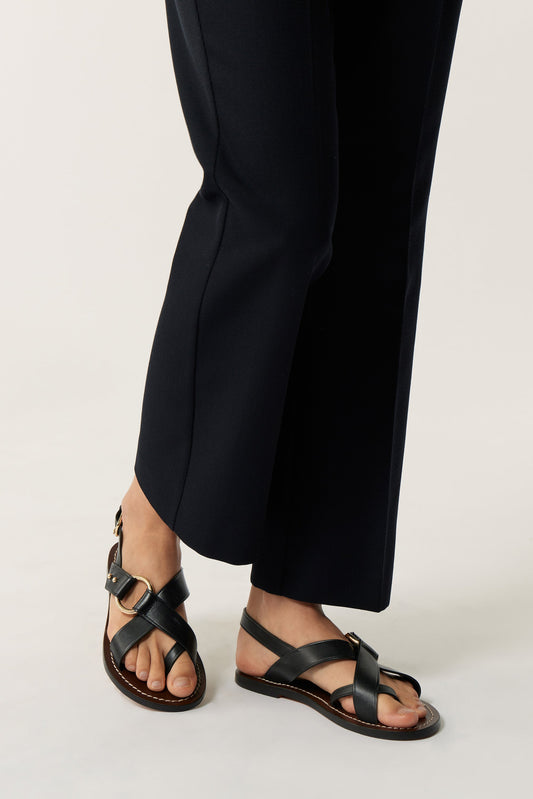 FLORENCE BLACK SANDALS